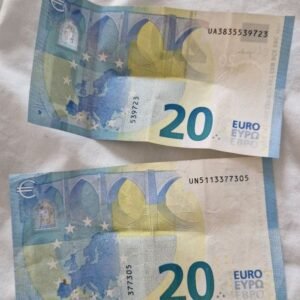 Counterfeit 20 euros for sale