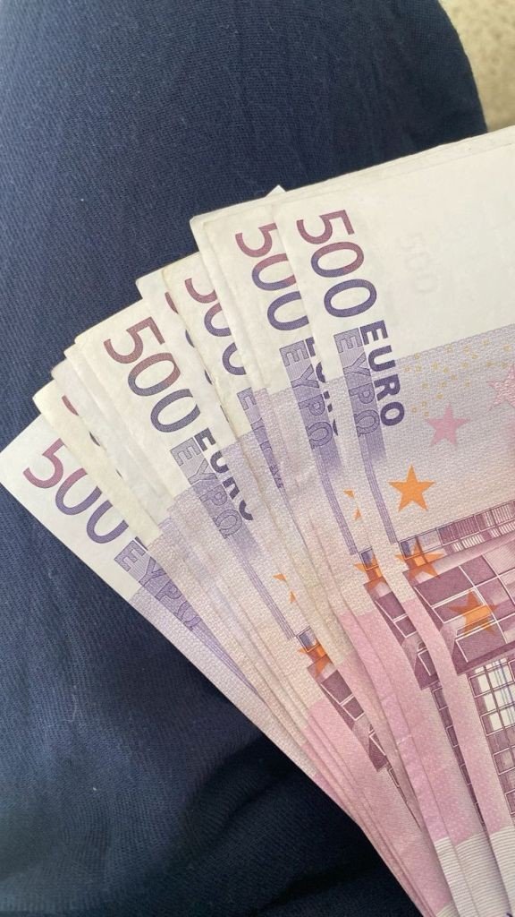 Counterfeit 500 euros