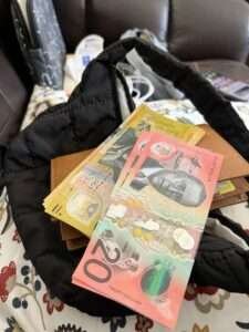Fake 20 Australian dollar bills