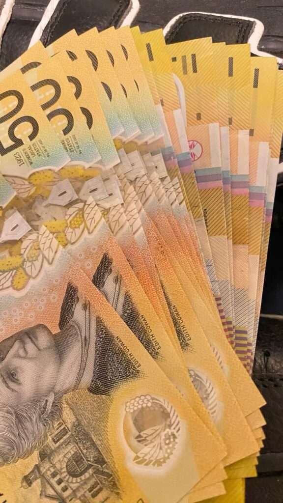 Fake 50 Australian dollars