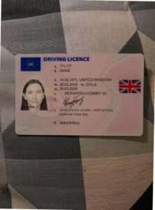 Fake UK drivers license for sale