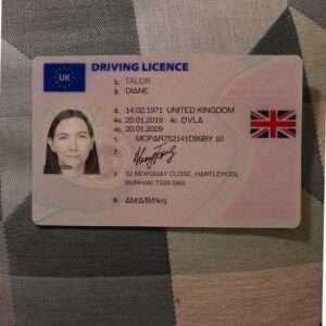 Fake UK drivers license for sale