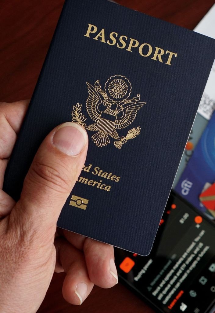 Fake US passport for sale