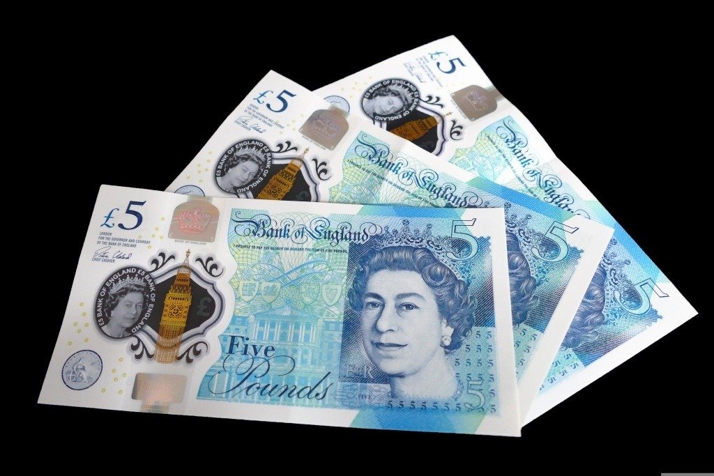 Fake pounds sterling